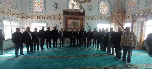 İlçemiz Çatkara Köyü Camii Dualarla Açıldı