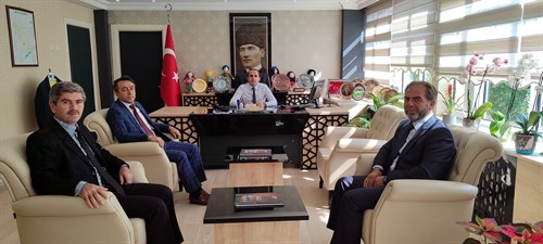 Diyanet-Sen İlçe Temsilciliği Kaymakamımız Sayın Ramazan POLAT' ı Ziyaret Etti