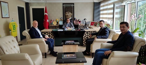 Kavsan Ayakkabıdan Kaymakamımız Sayın Ramazan POLAT'a Hayırlı Olsun Ziyareti