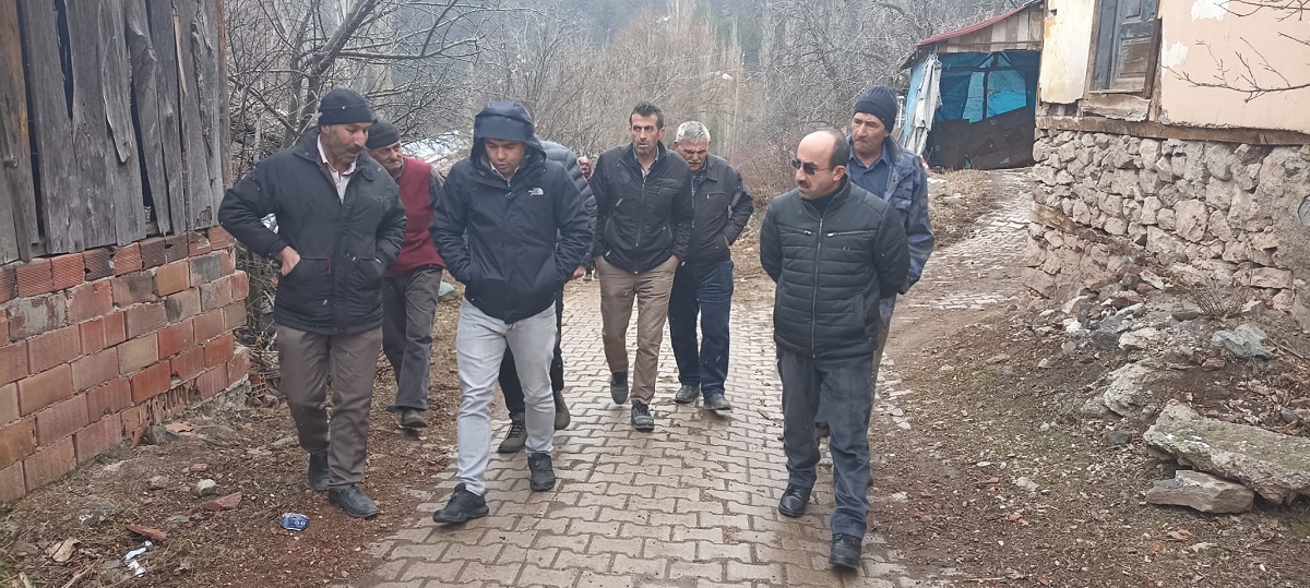 Kaymakamımız Sayın Yunus Emre VURAL İlçemiz Hacıhalil Köyünü Ziyaret Etti